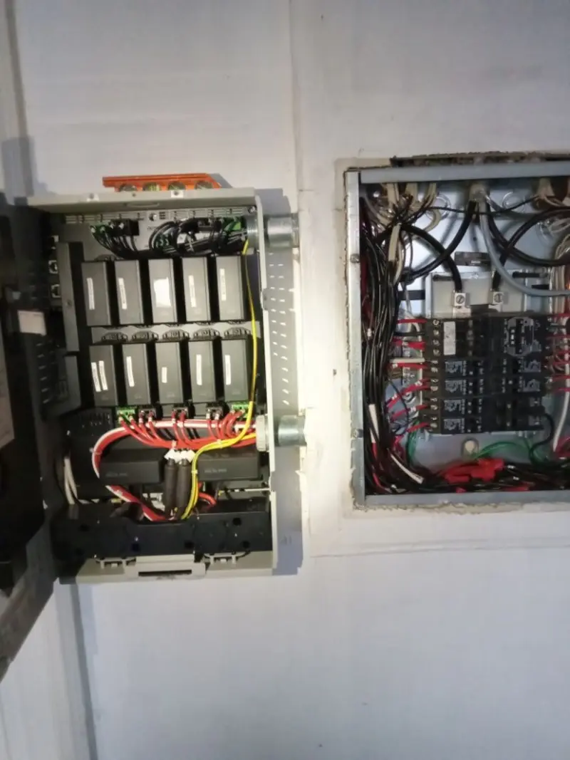 Electrical panel upgrade completed for Carbon Monoxide Detector Installation in North Ridgeville